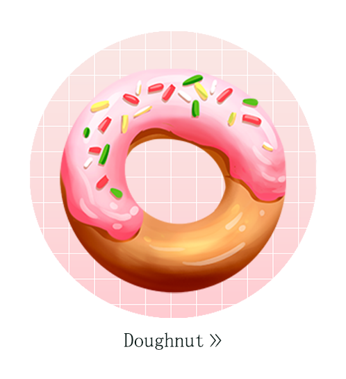 Doughnut Collection Rolling Backpacks