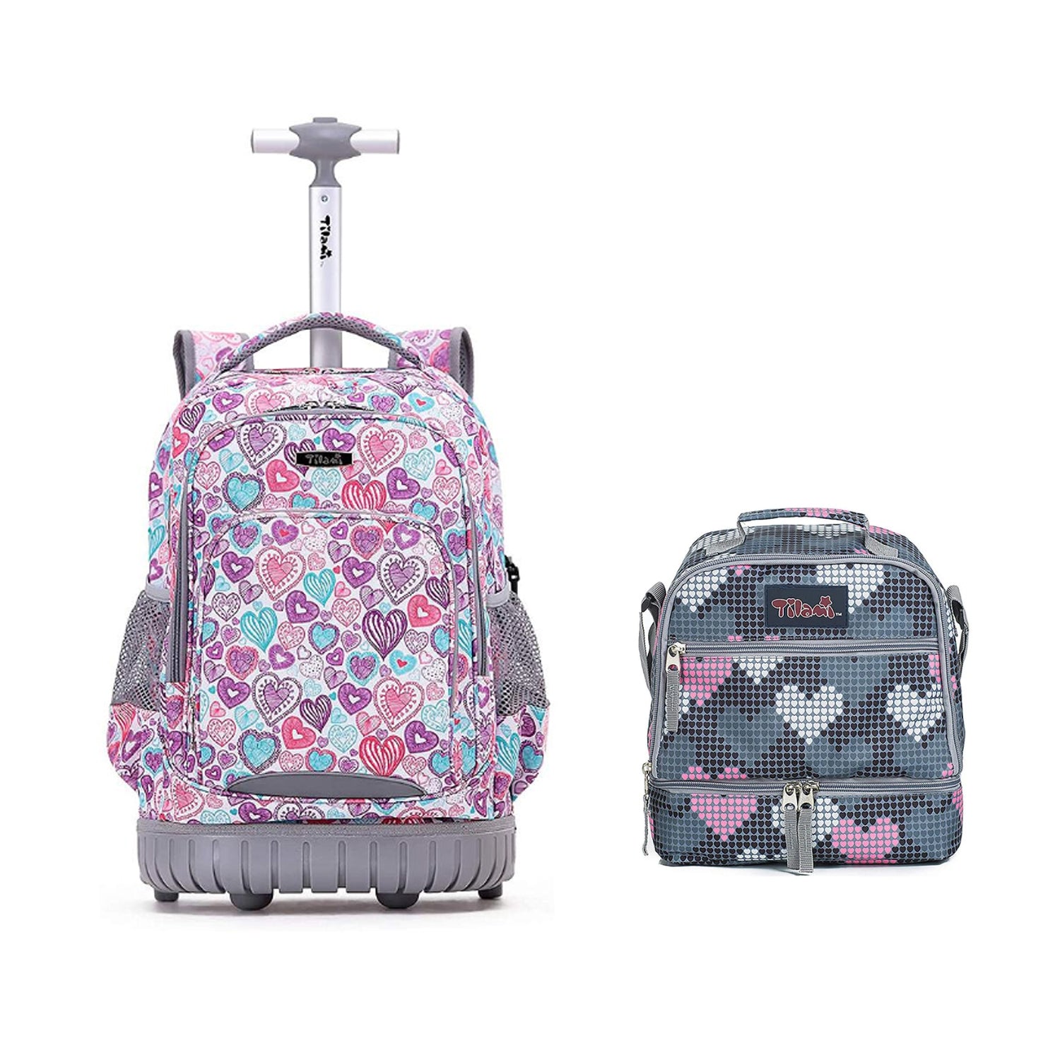 18 inch rolling laptop backpack 19 Wheeled Boys Girls Travel School Stud – Tilamionline Suits for school color_name:Wheels Up Color:Green & Black JanSport High Stakes Backpack