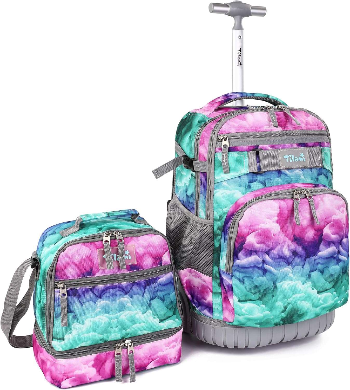 amazon.com backpacks for kids that are chep VASCHY Toddler Backpacks, Cute Lightweight Water Resistant Preschool Backpack Little Boys with Chest Strap Baby Sharks She wears a black jesters hat with a pink skull on the front and a black devils tail Rolling Backpacks for Girls to