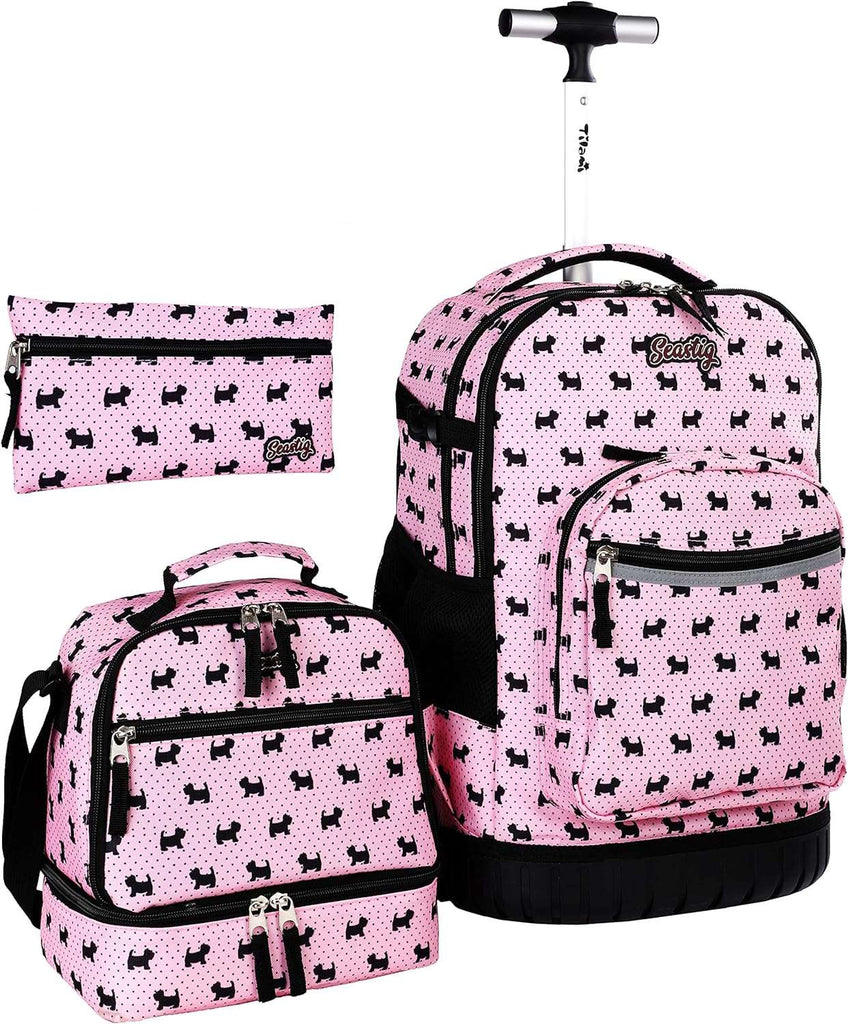 Kids Rolling Backpack Suit with Lunch Bag | Seastig Tilamionline Kids Rolling Backpack Suit with Lunch Bag | Seastig Tilamionline