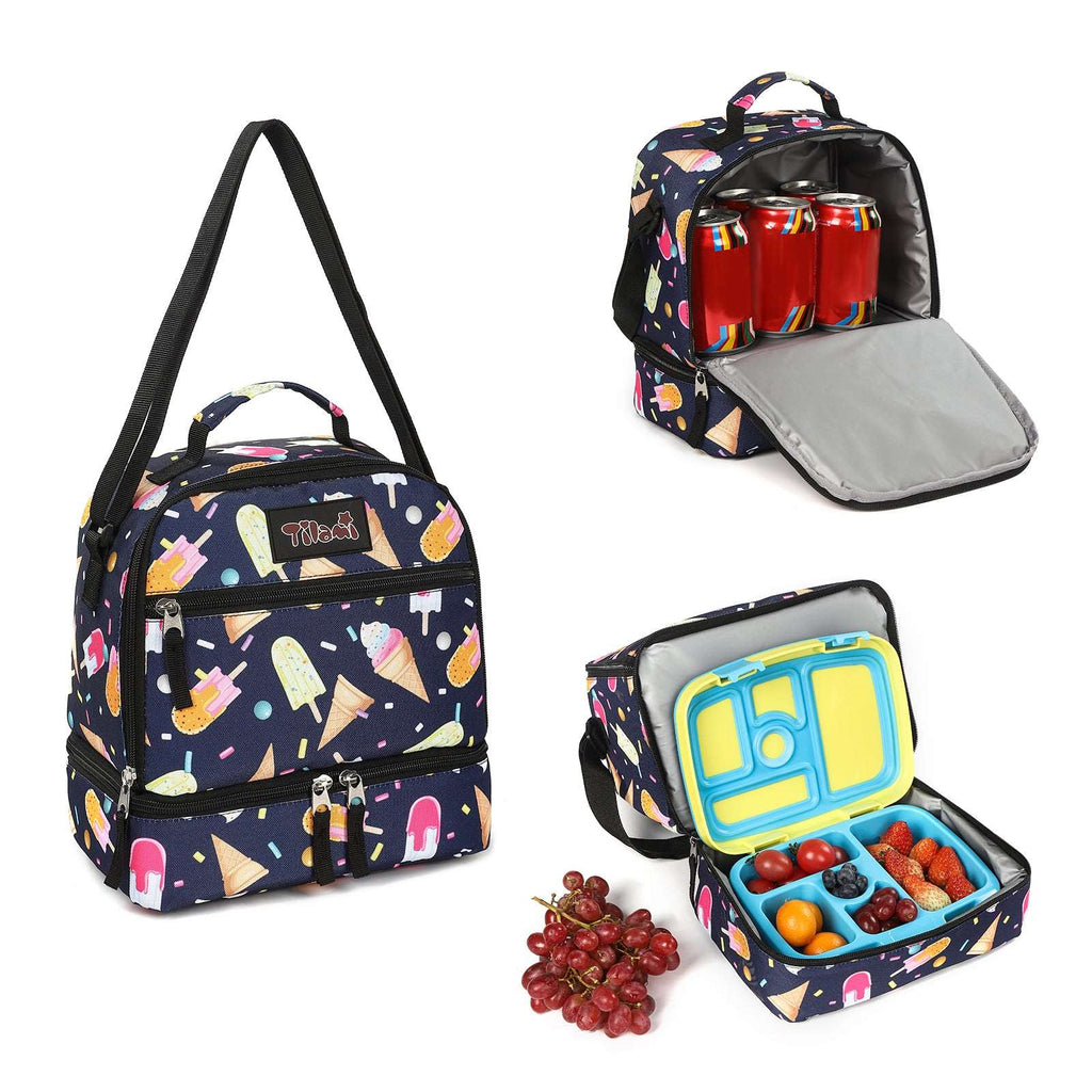 Tilami Ice Cream Kids Lunch Bag Waterproof Cooler Bag