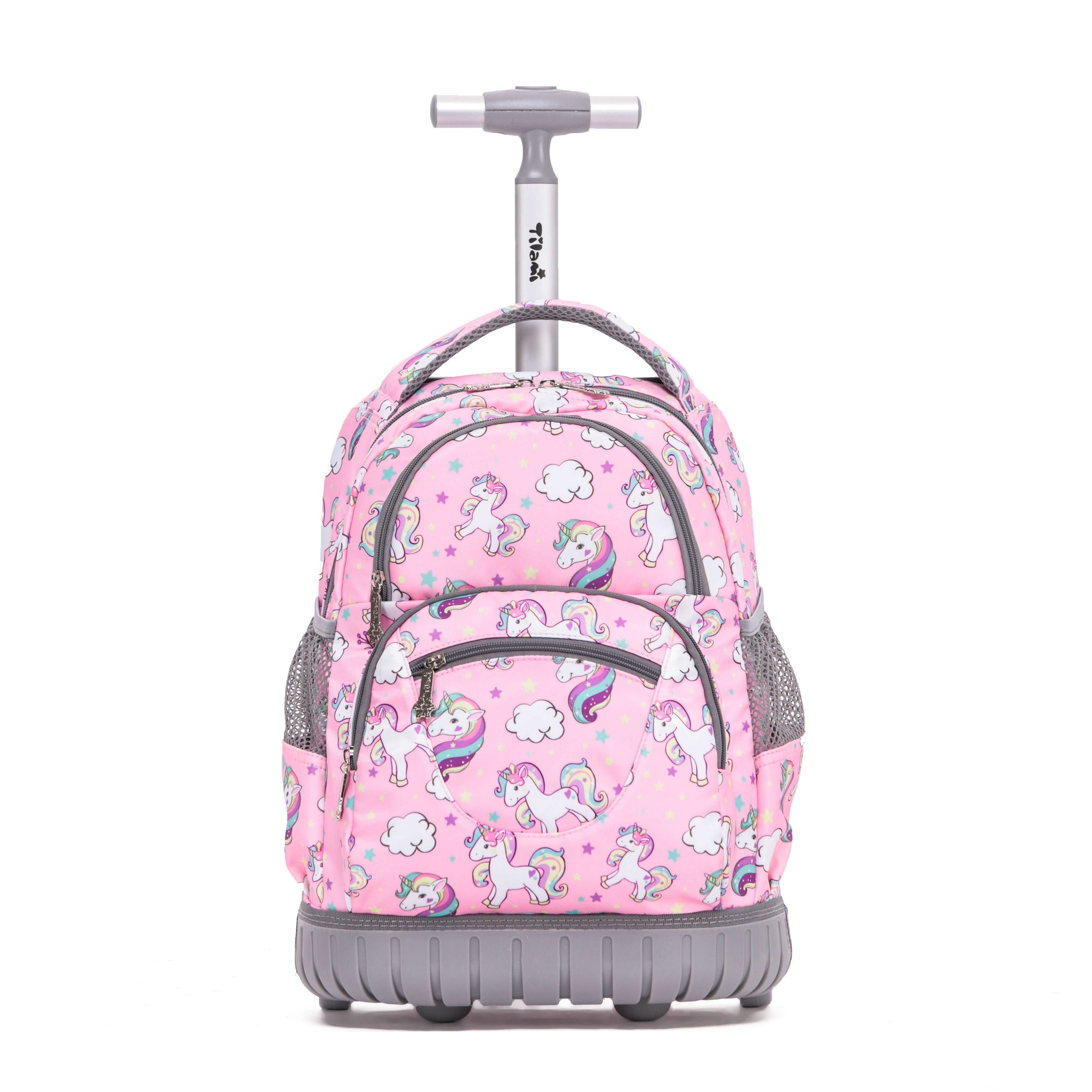 Unicorn rolling backpack hot sale