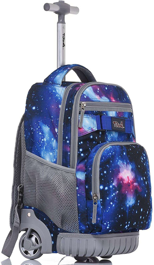 Tilami Deep Galaxy Rolling Backpack 18 Inch with Pencil Case canada