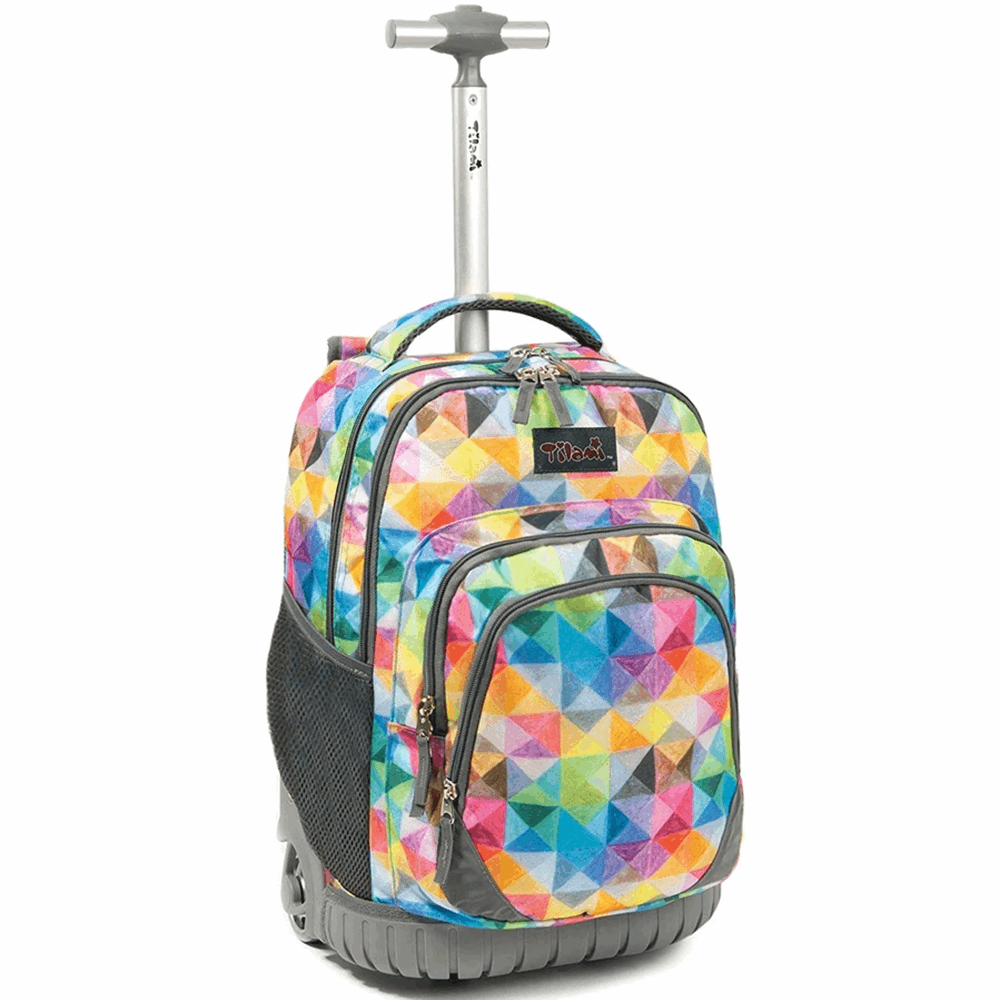 Rolling Backpacks for Girls to Help Kids Go to School Easily | Tilami ...